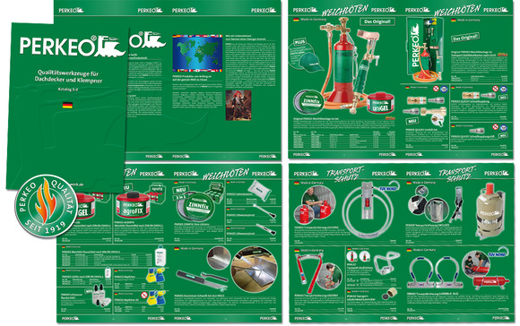 Freework Grafik-Design Referenz Print: Dachdeckerkatalog