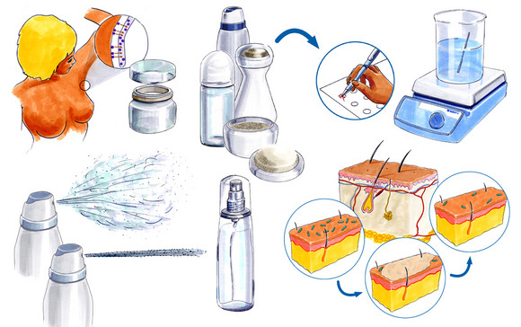 Freework Grafik-Design Referenz Illustration: Diverse NIVEA-Illustrationen